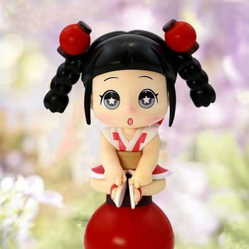 Genuine Little Girl Little Girl Second Play Series Ornaments Cute Doll Girl Hand Blind Box Wholesale