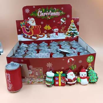 New Hot Selling Christmas Cross-Border Three-Dimensional Can Cute Doll Blind Box Backpack Pendant Children's Gift