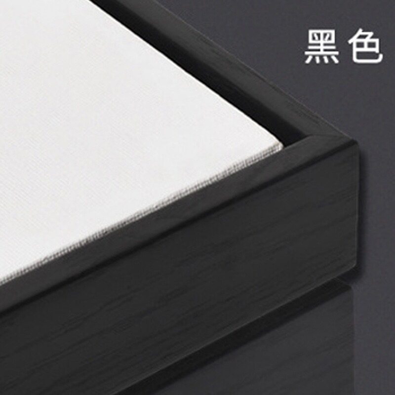 Oil painting frame framed wholesale with canvas oil painting frame with outer frame mounting-free frame set of L-shaped outer frame