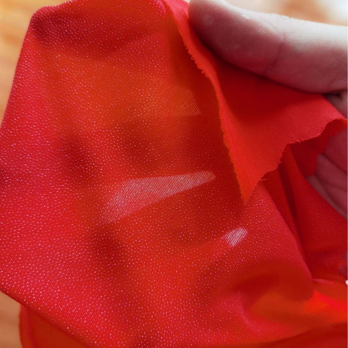 50D Color spun lining HD9050 red viscose lining elastic lining light clothing lining can be fixed color