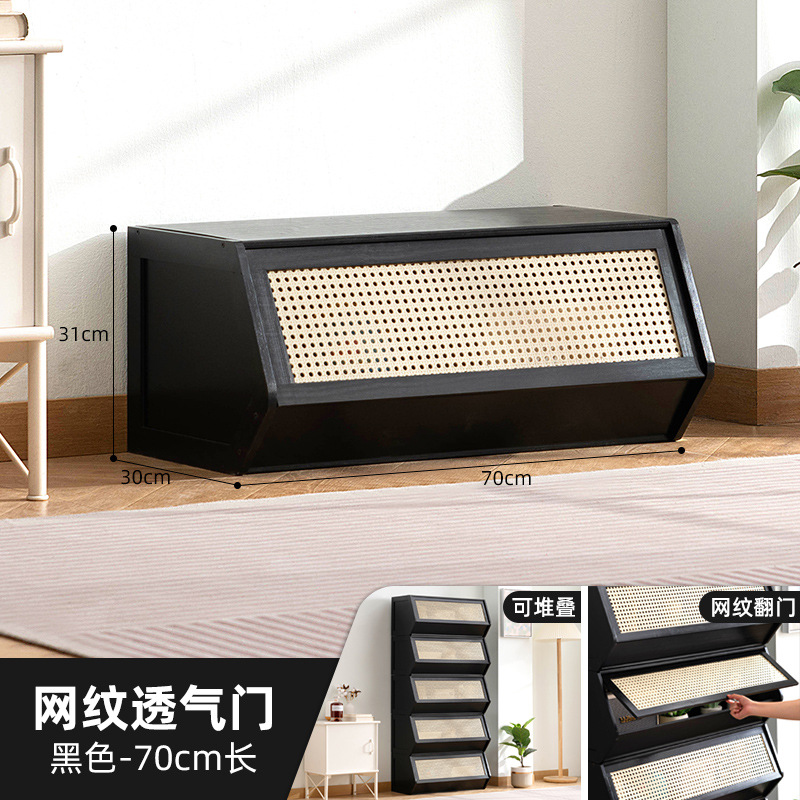 书柜置物架客厅带柜门储物柜一体格子柜展示柜落地多层组合柜书架