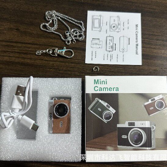 Cross-Border Thumb Camera Student Party Digital Camera Small Retro Cmos High-Definition Entry-Level Mini Cross-Border Thumb