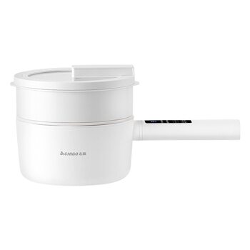 Zhigao Electric Cooking Pot, Multifunctional for Home Use, Student Dormitory Electric Hot Pot, Non-Stick Pan for Frying and Stir-Frying, Smart Reservation, 2.5L Wok