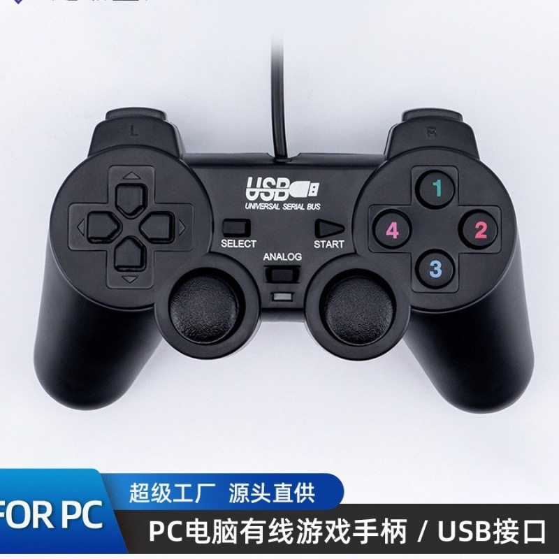 Play King of Fighters Wired Contra USB Pc Fighting Game Controller for Pc Arcade Game Console