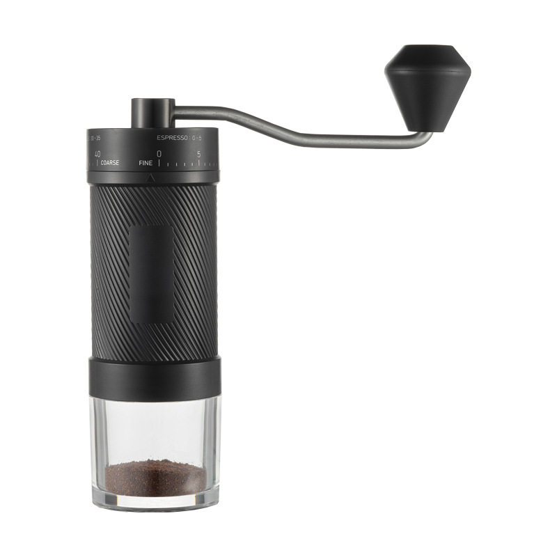 Hand-Cranked Coffee Grinder Italian Manual Coffee Bean Grinder Portable Household Small Hand-Brewed Steel Core Coffee Grinder