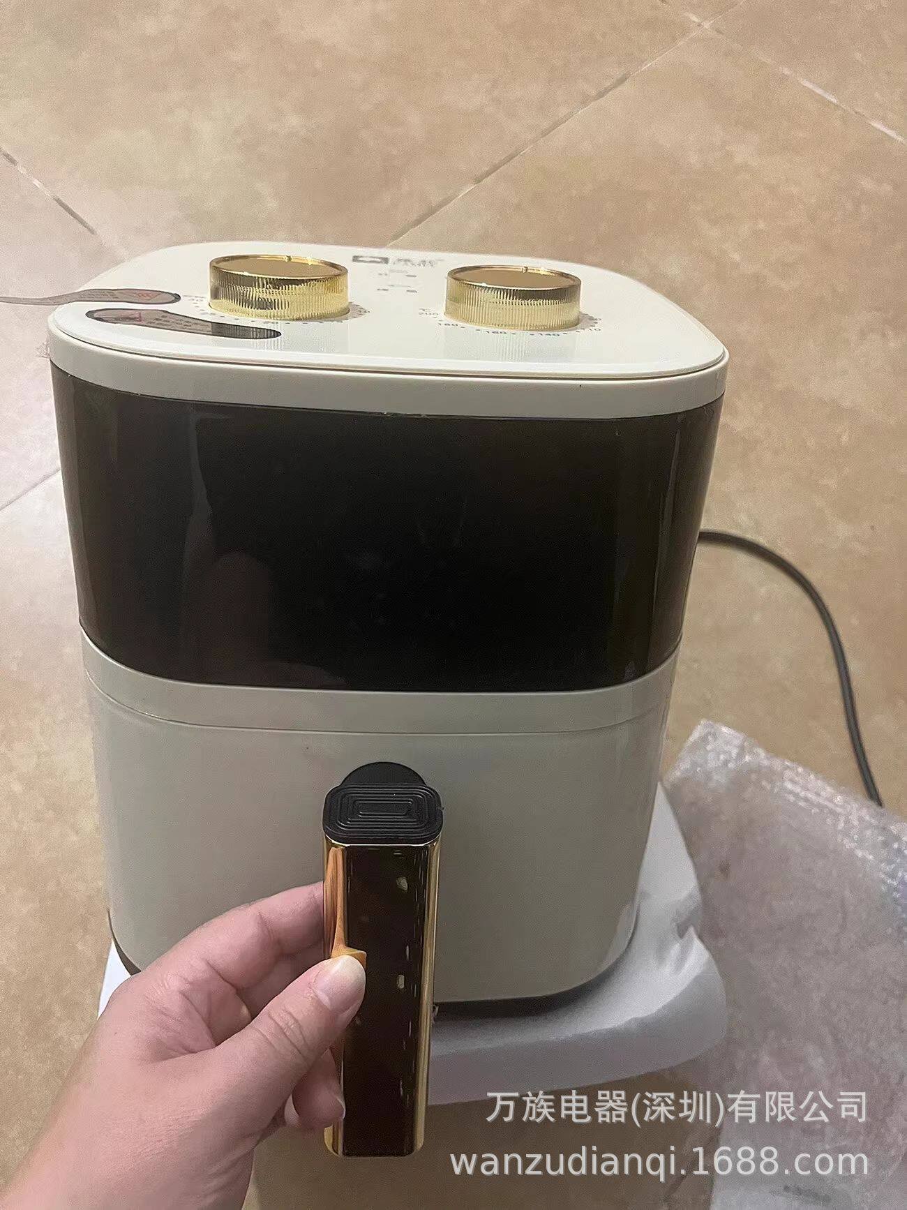 可视空气炸锅6L免翻面电烤箱家用大容量多功能烤炉全自动早餐机