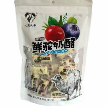 Desert Head Sheep Fresh Camel Cheese 500G/Bag Cheese Milk Brick Soft Milk Block Mellow Pasture