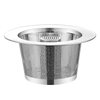 Stainless Steel 304 Kitchen Sink Strainer, Vegetable Washing Basin, Hand Washing Sink, Drain Funnel, Strainer, Dishwashing Sink