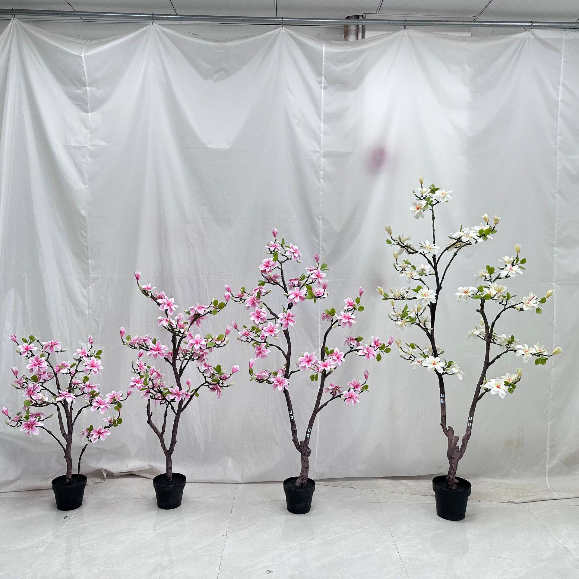 シミュレートされた西湖モクレンの花フェイクフラワーソフトデコ...