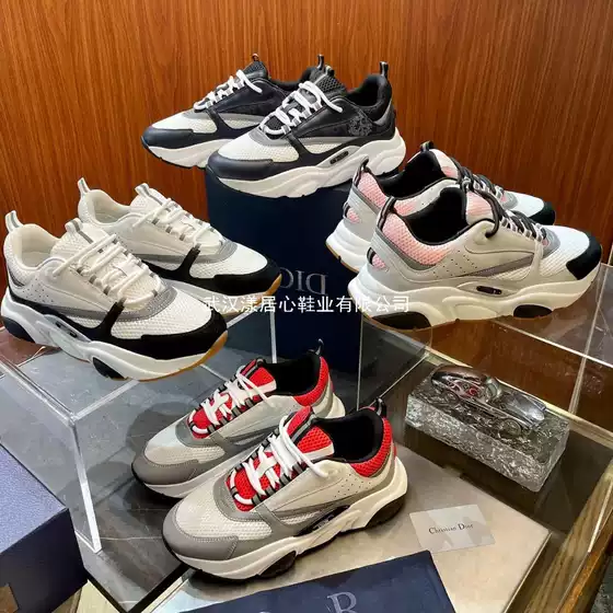 Full Color B22 European D Brand Foreign Trade Putian Casual Sports Lightweight Low-Top Breathable Running Outdoor Dad Shoes for Men