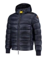 Navy blue down jacket