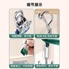 Stainless Steel Socks Drying Rack Multi-clip Household Seamless Hanger Underwear Panties Drying Rack Balcony Windproof Hanger