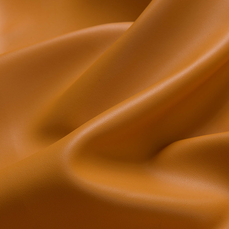 1.1mm nappa leather half PU leather fabric Nappa pattern linen clothing skirt handbag belt artificial leather