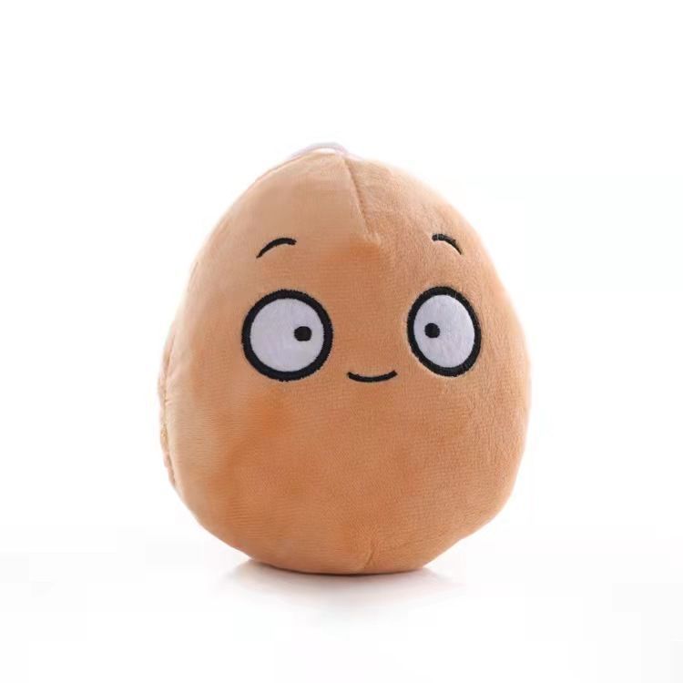 热销全套植物人大战臭僵尸毛绒玩具游戏周边公仔儿童生日礼物毛绒