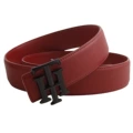 Th black buckle + red