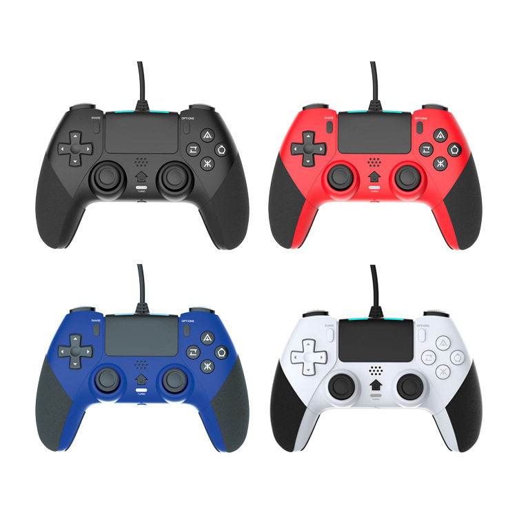 Private model PS4 wired gamepad PS4 wired gamepad PS4 wired gamepad with six-axis vibration function