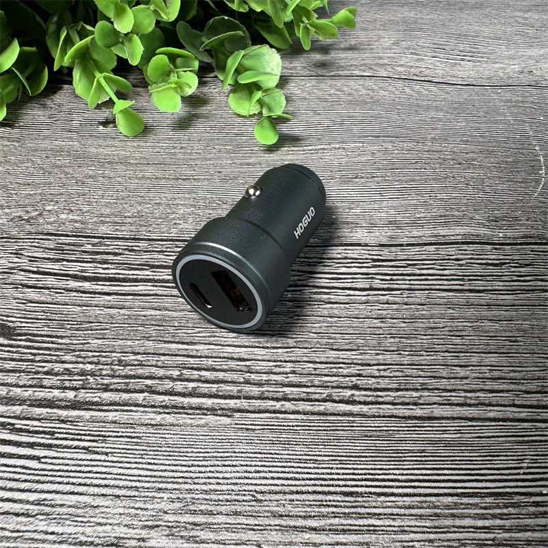 Hongguo Ga13S Metal Car Charger Pd 30W+Usb Fully Compatible with 100W Car Charger Dual