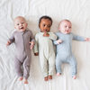 Cross-border e-commerce explosions of maternal and infant products baby clothes feet sleeping bag solid color bamboo fiber children's clothing baby jumpsuit