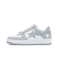 Gray space leather