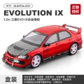 1:24 jingyi mitsubishi evo-box-red