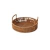 Rattan-like storage basket woven storage desktop snacks dried fruit snacks fruit gift tray afternoon tea basket
