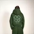 Green suit