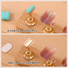 Nail holder double-sided tape nail shop special seamless transparent wear nail board sticky crystal glue Jelly Glue patch