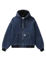 Washed blue