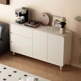 Легкий роскошный сервант большой вместимости, встроенный настенный шкаф для хранения вещей, бытовой чайный шкаф, гостиная, кухня для хранения вещей, небольшой боковой шкаф