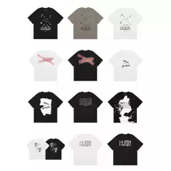 Cross-Border Exclusive Maison Margiela Mm6 Versatile Double Yarn Men's T-Shirt Short Sleeve High Quality in Stock
