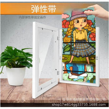 Children's Art Frame 8.5x11inch (Approximately 21.9X 27.9cm) Children's Artwork Magnetic Frame Customization