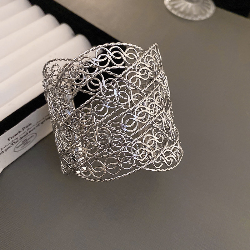 欧美跨境简约时尚手镯臂环小众冷淡风气质手环高级感百搭手饰批发