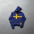 Cross/blue