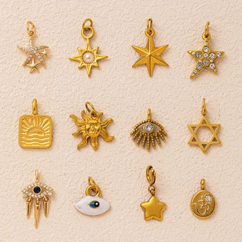 Moon Amazon Devil's Eye Pendant Pendant Versatile Sun Hot Selling Titanium Steel Star Series Natural Jewelry