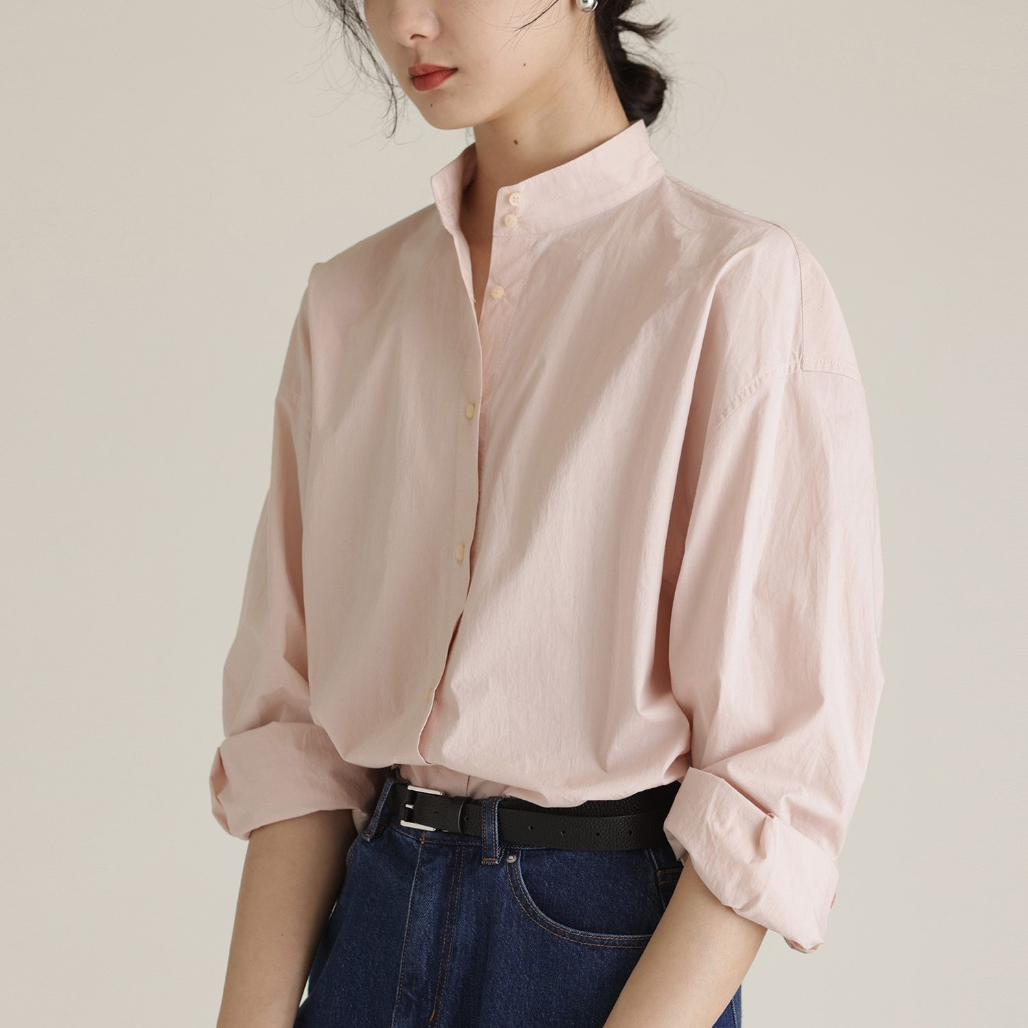 เสื้อเชิ้ตคอตั้ง สีโทนฤดูใบไม้ร่วง คอลเลกชัน Autumn/Autumnal Color ปี 2026Aw'Low Saturation
