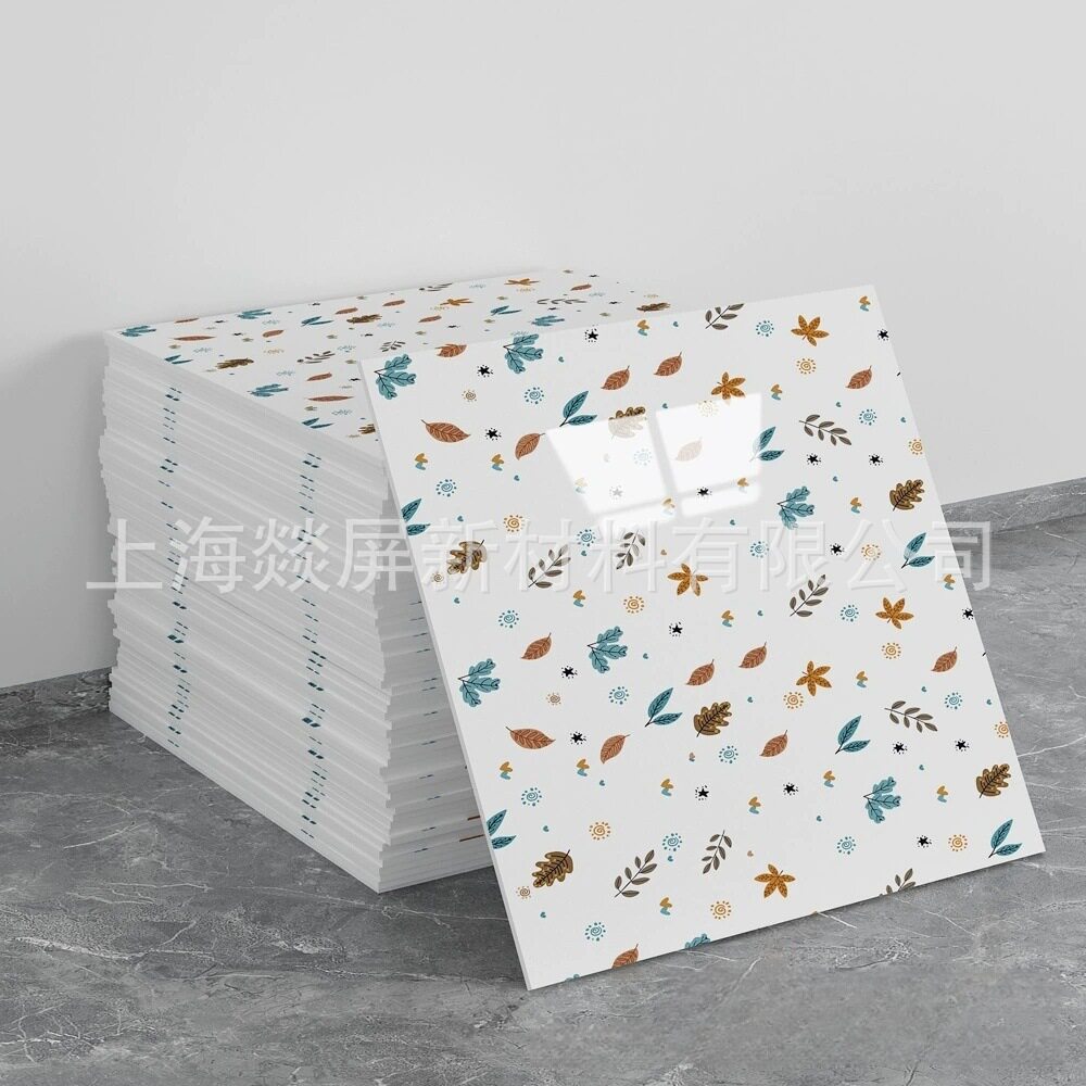 自粘防水仿瓷砖墙贴铝塑板翻新装饰遮丑大理石厨房墙面贴纸卫生间