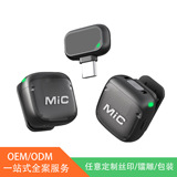 Новый беспроводной петличный микрофон MIC3 mini magnetic AI с шумоподавлением, открытый микрофон для радиосвязи в прямом эфире