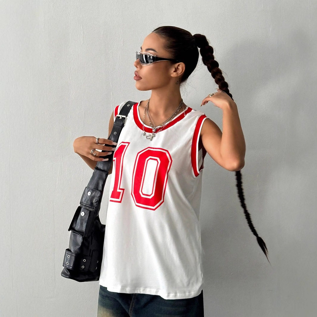 Loose Fit Graphic T Shirt American Style Digital Print Casual Wear Available for Wholesale private label