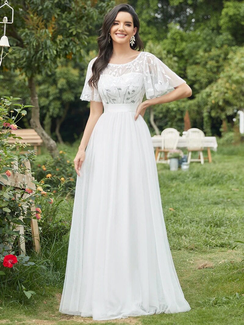 Màu trắng dáng dài
