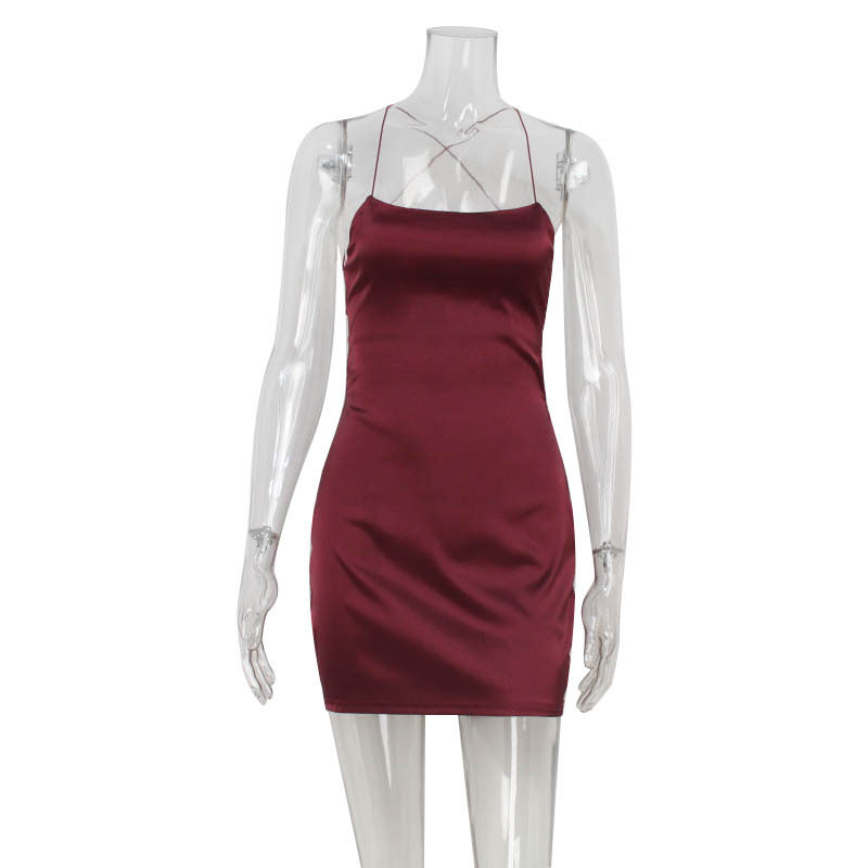 Velvet Bodycon Dress Sexy Backless Design Adjustable Straps Slim Fit Ideal for Parties and Night Out Wholesale
