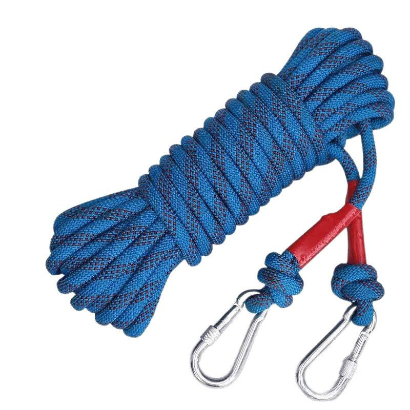 Outdoor Thickened Steel Wire Core Clothesline for Balcony or Rooftop, a Magic Tool for Drying Quilts and Clothes, with Anti-Slip Rope