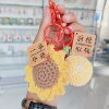 Hand-woven Persimmon keychain bag pendant plush cute key gift ornaments