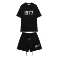 Black shorts suit
