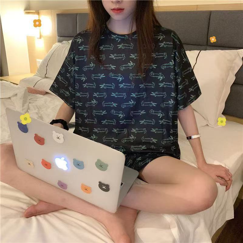 新しいダブルショートブラッククロコダイル