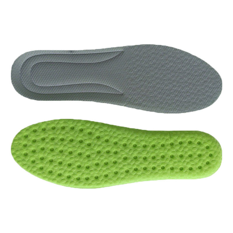 Feeling Moxa Sports Insoles Women's Breathable Sweat Absorbing Sink and Super Soft Men's Popcorn Shock Absorption Boost Military Training