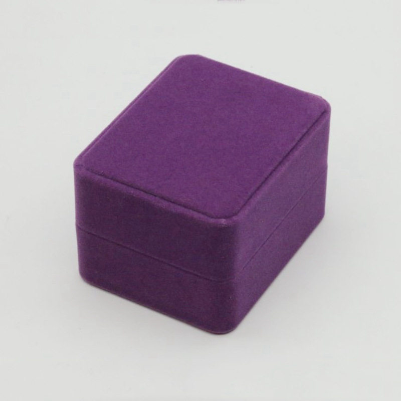 Factory Flannelette Watch Box Wholesale Single Flocking Ladies Bracelet Jewelry Watch Packaging Display Watch Storage Box