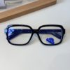 2025 New Square Frame Glasses Ins Fashion Pc Personality Unisex Retro Natural Look Artifact Japanese Style Eyeglass Frame