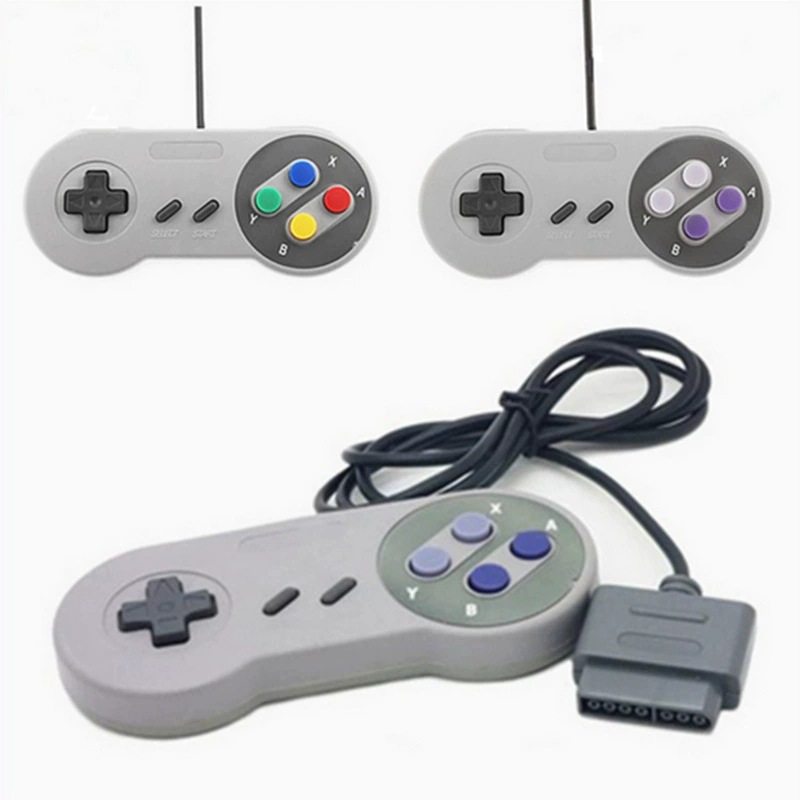 Suitable for Super Nintendo Console Controller, Sfc Controller, 16-Bit Game Controller, Snes Tv Game Console Controller