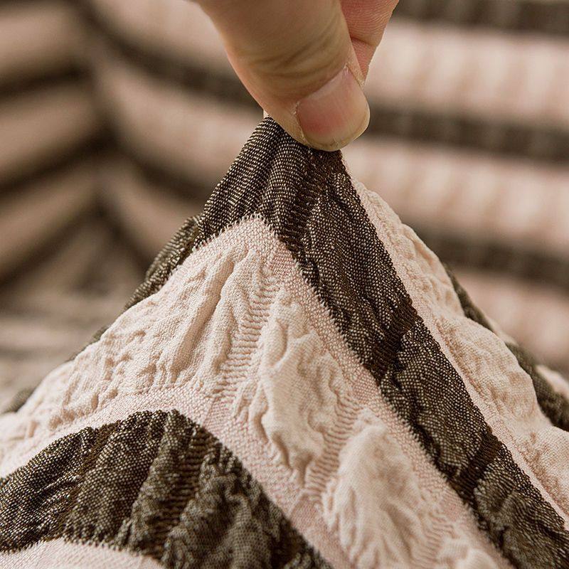 European-Style Elastic Sofa Cover, Non-Slip, All-Inclusive, Universal Cover, Lazy One-Piece Cover, Curved Old-Fashioned