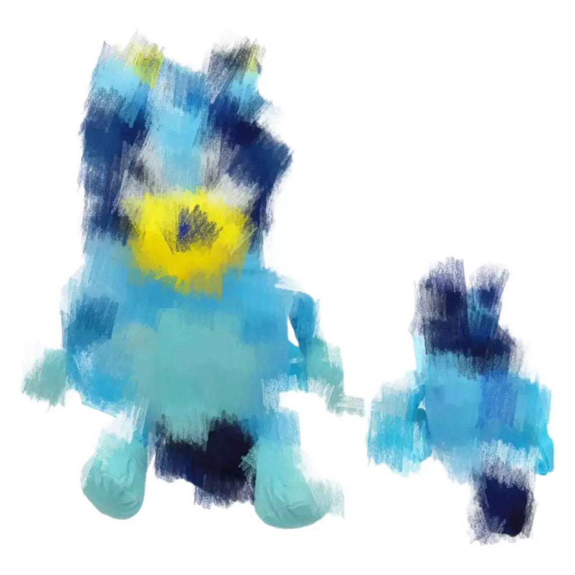 跨境布鲁一家狗狗玩具巡逻宾果毛绒玩具毛绒儿童玩具公仔纯绣花